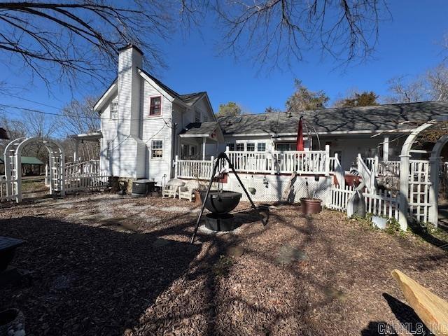 view of rear view of house