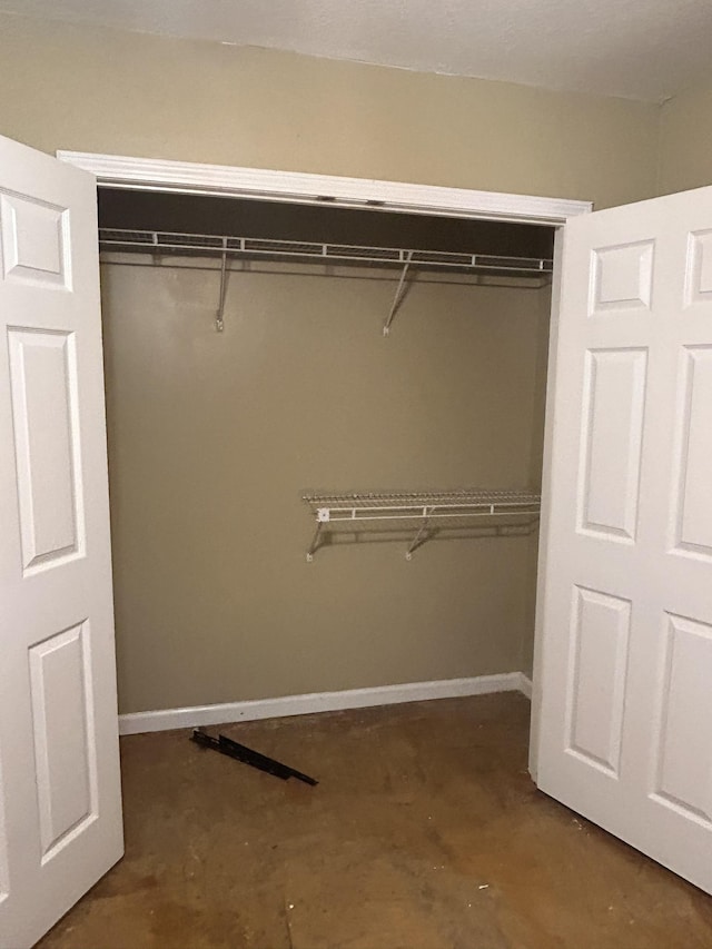 view of closet