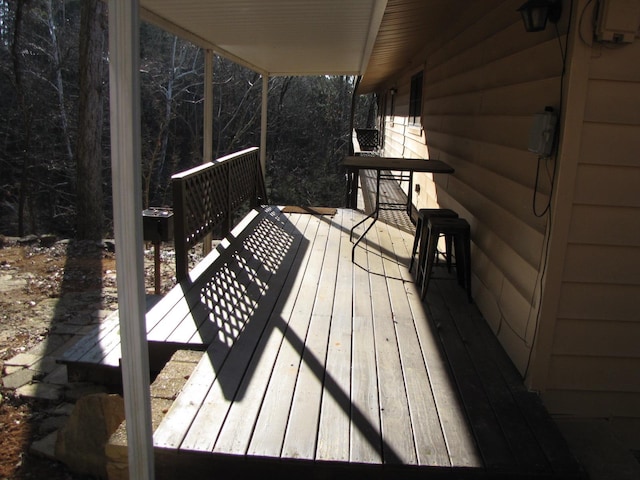 view of deck