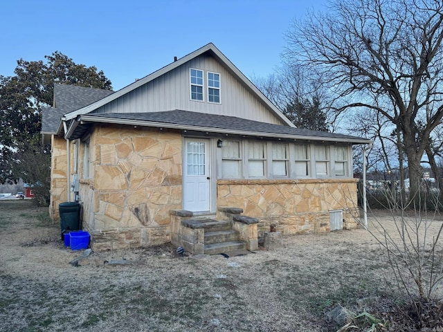 view of rear view of house