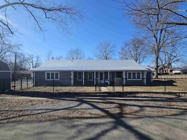 view of ranch-style house