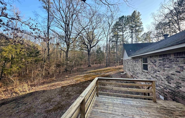 view of deck