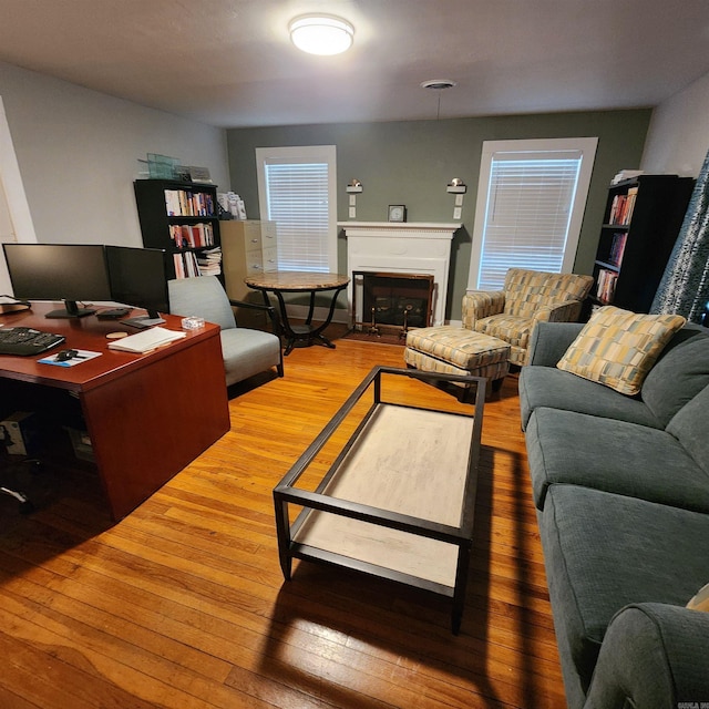 506 W Pleasure, Searcy, AR 72143 - living room featuring hardwood / wood-style flooring
