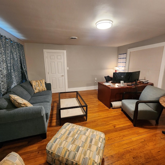506 W Pleasure, Searcy, AR 72143 - living room featuring hardwood / wood-style flooring