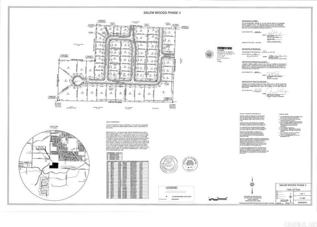 1850 Pecan Creek Dr, Conway, AR 72034 - map showing property parcels