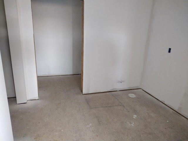 view of empty room