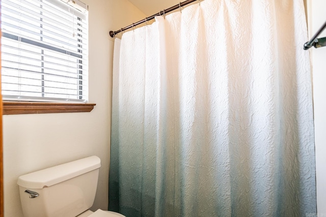 bathroom with toilet