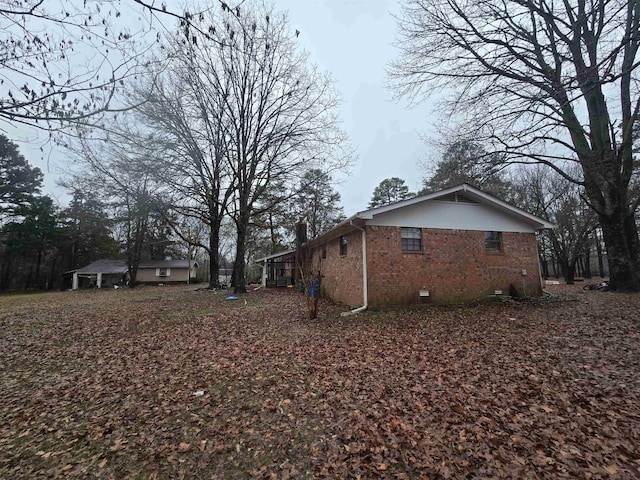 view of home's exterior