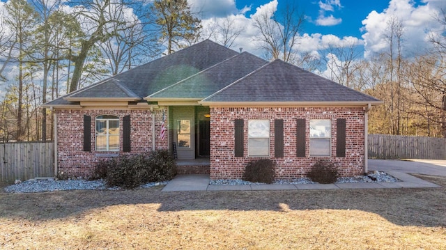 view of ranch-style house