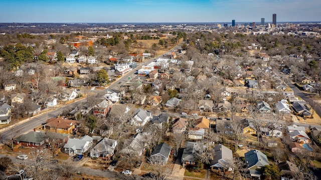 drone / aerial view