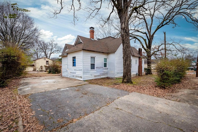 view of property exterior