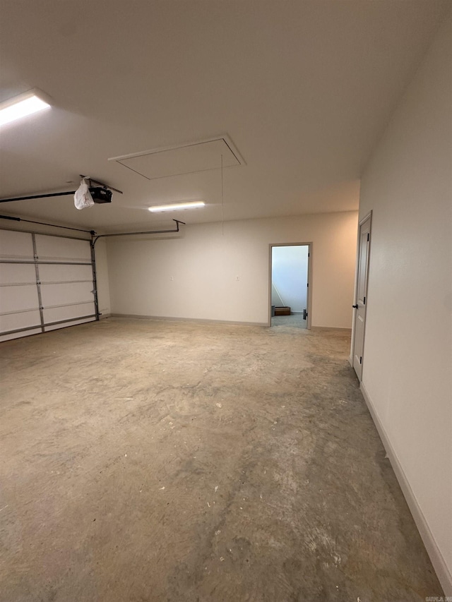 5389 Pear Orchard Dr, Little Rock, AR 72206 - garage featuring a garage door opener