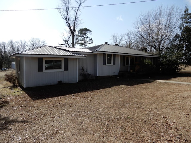 view of ranch-style home