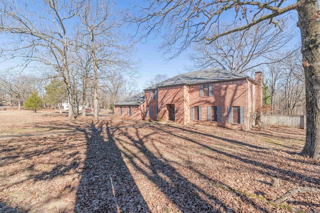 view of back of house