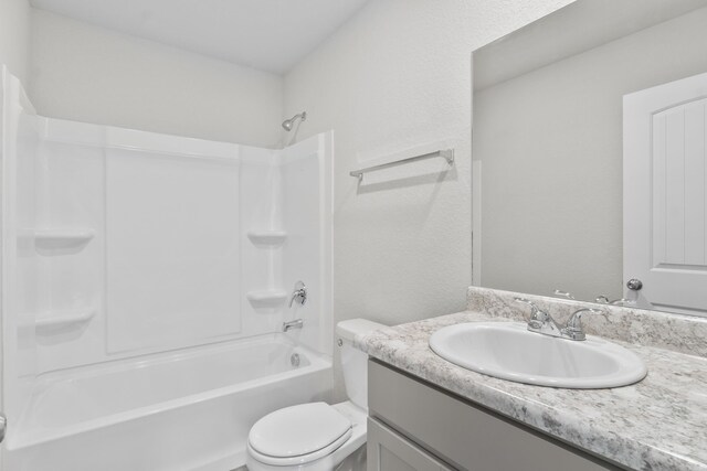 29 Doe Run Dr, Ward, AR 72176 - bathroom with vanity, washtub / shower combination, and toilet