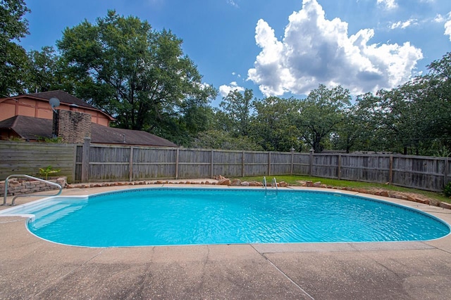 view of pool