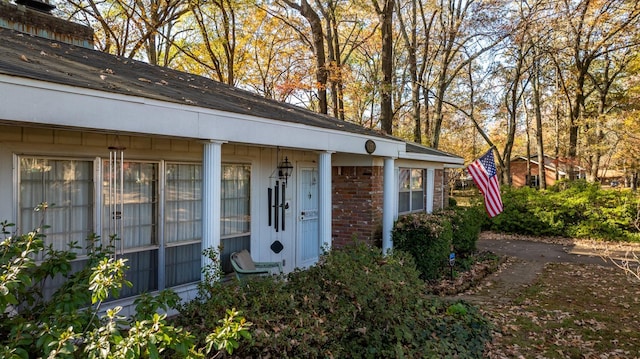 view of property entrance