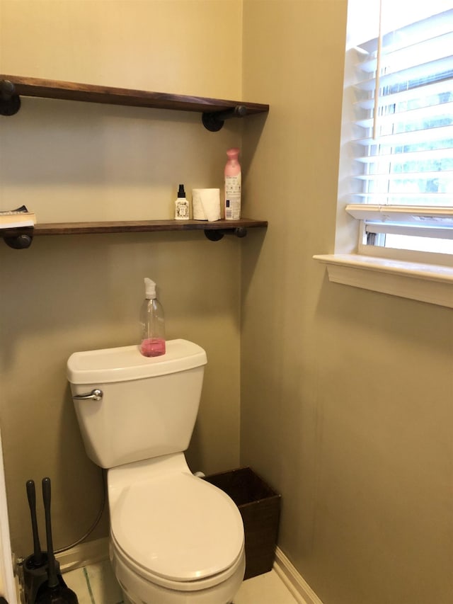 bathroom with toilet