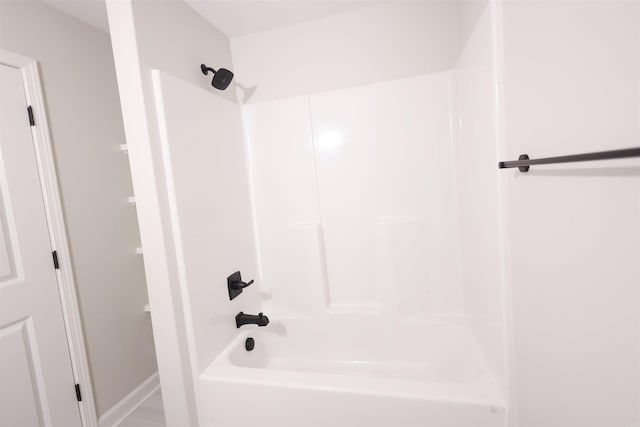 bathroom featuring tub / shower combination