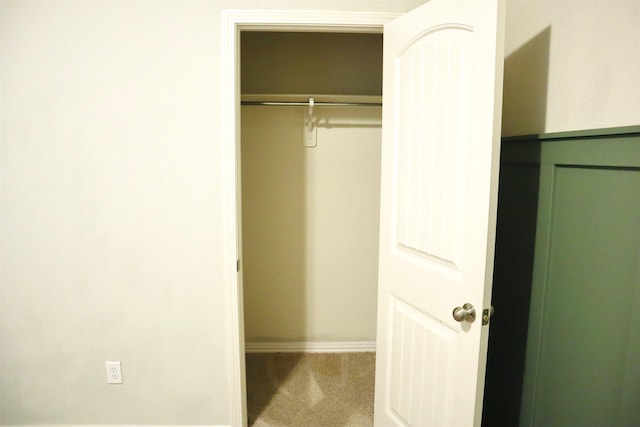 view of closet