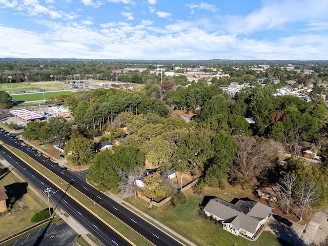 aerial view