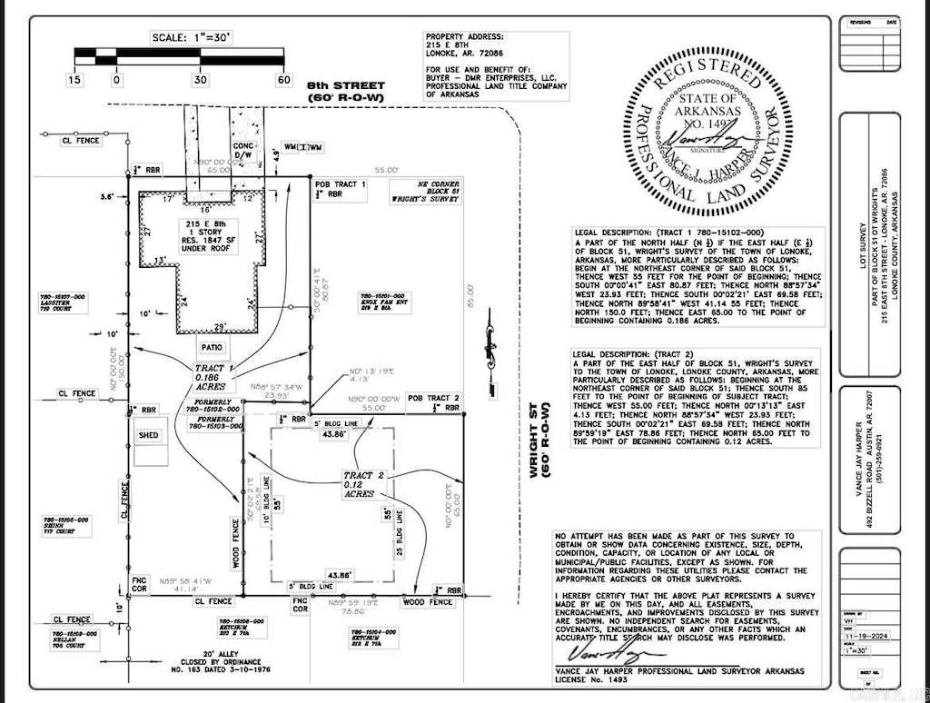 0 Wright St, Lonoke, AR 72086