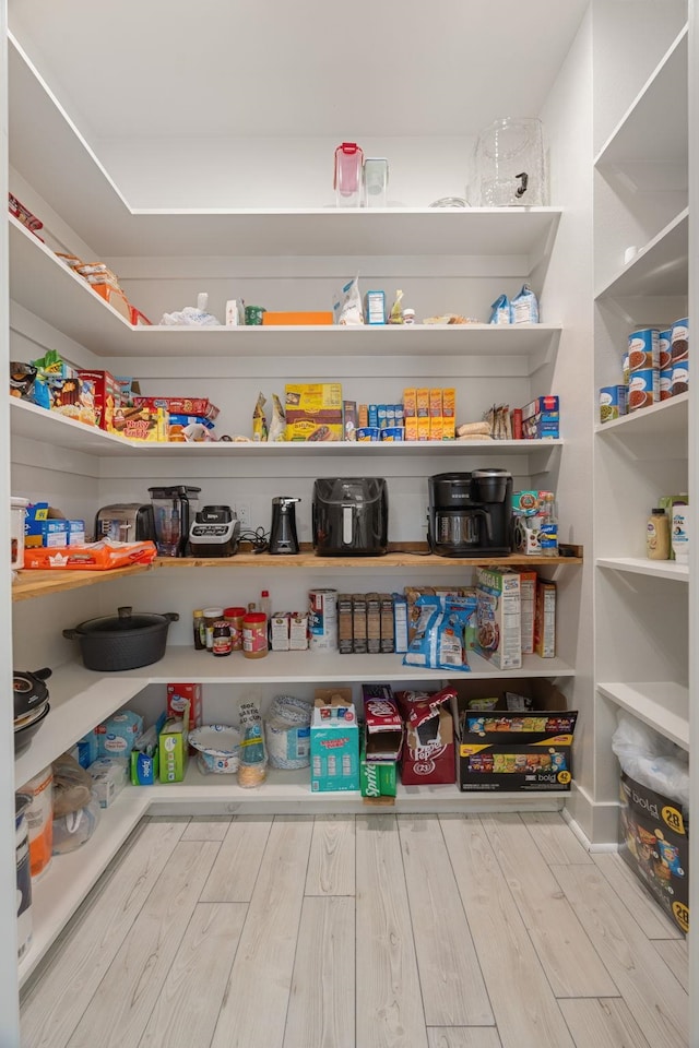 view of pantry