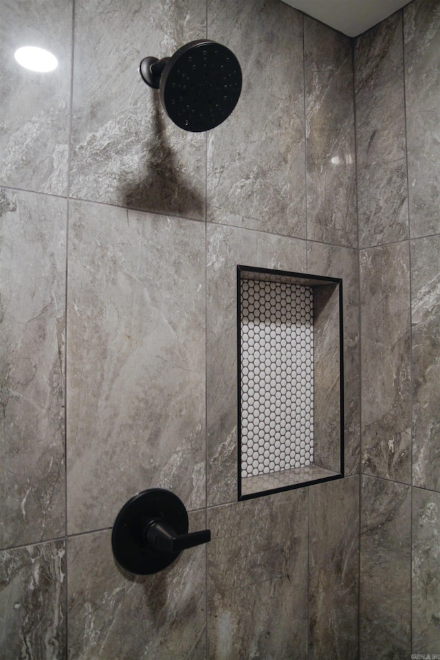 room details featuring walk in shower