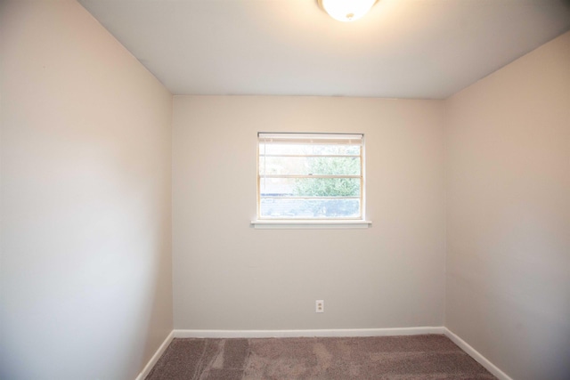 empty room with carpet floors