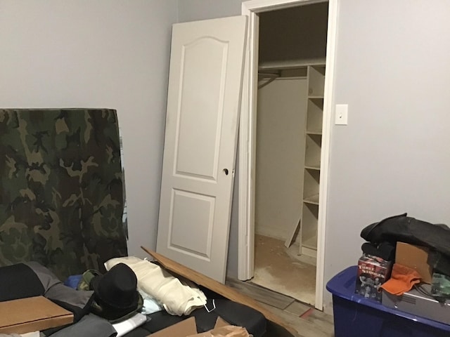 view of closet