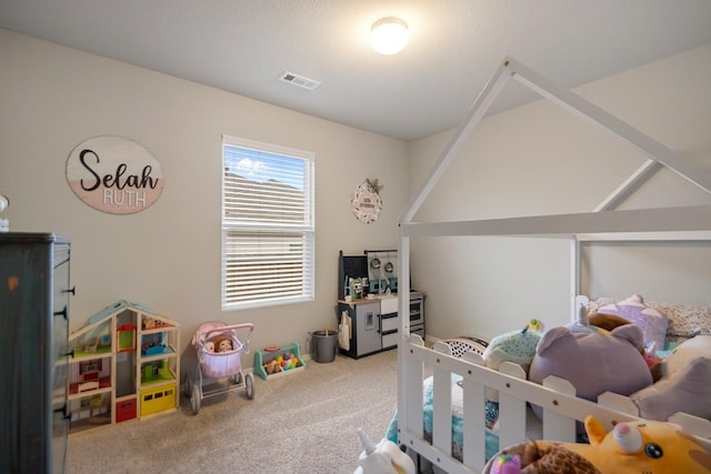 bedroom featuring carpet floors