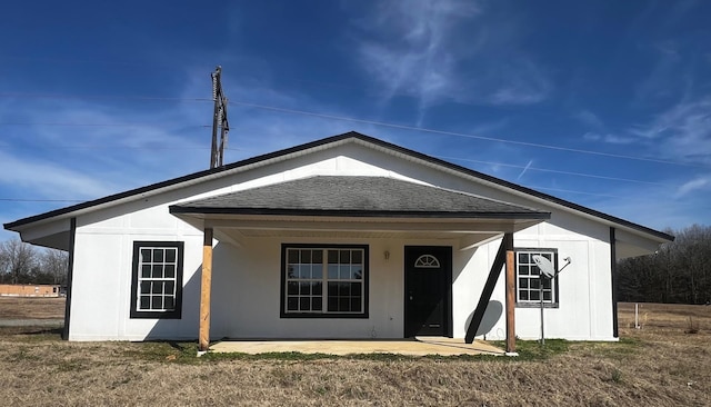 106 Mountain Home Rd, Pangburn, AR 72121 - back of house with a lawn