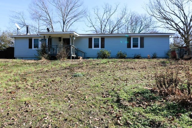 view of ranch-style home