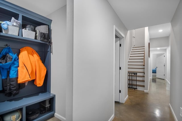 view of mudroom