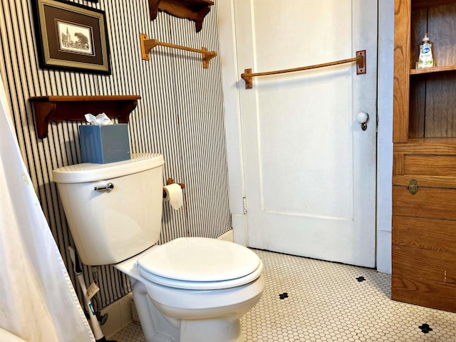 bathroom with toilet