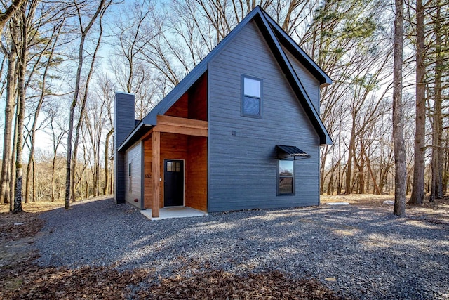 view of back of house