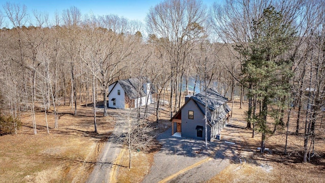 view of side of property