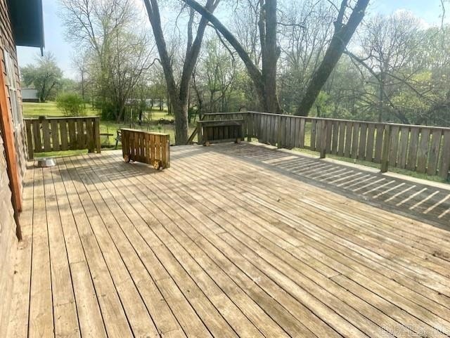 205 S Main, Okolona, AR 71962 - view of deck