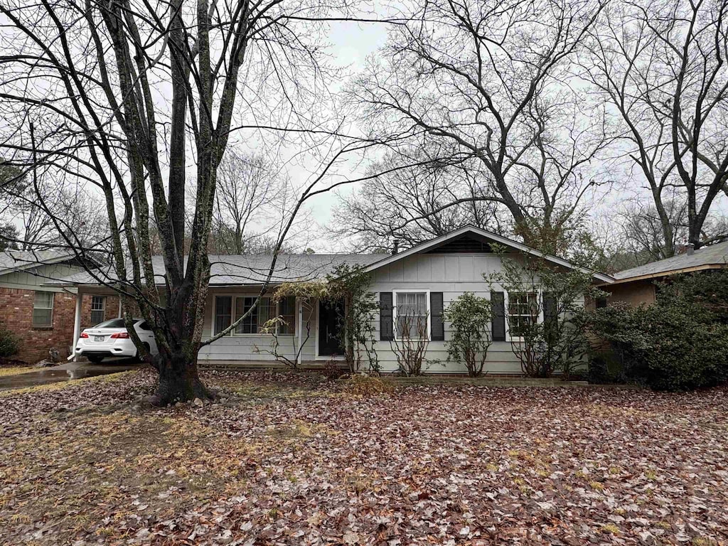 view of ranch-style house