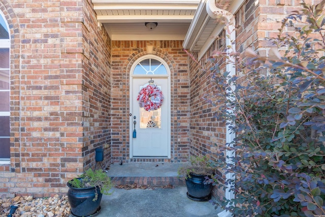 view of property entrance