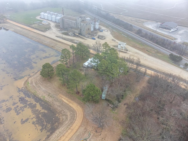 bird's eye view featuring a rural view