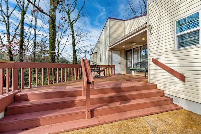 view of deck