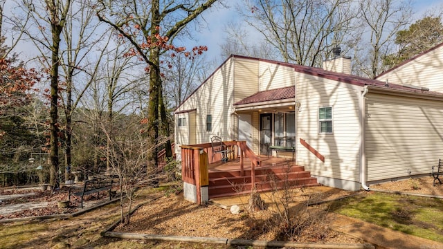 view of back of house