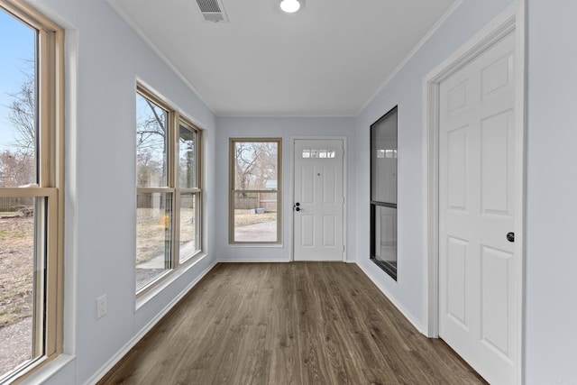 interior space featuring plenty of natural light