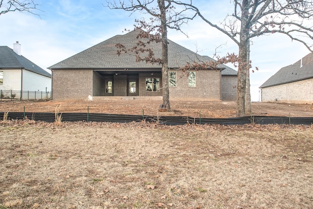 view of rear view of house