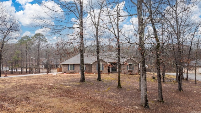 view of ranch-style house