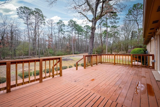 view of deck