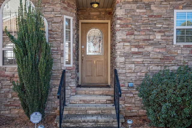 view of property entrance