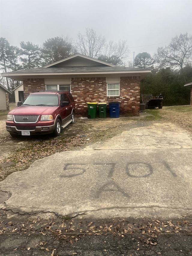 view of side of home