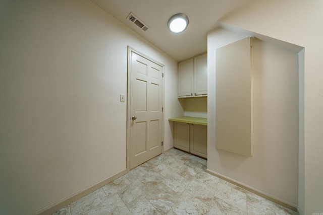 view of laundry room